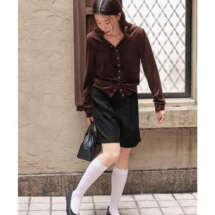 コーデュロイタックショートパンツ | titivate | 詳細画像15 