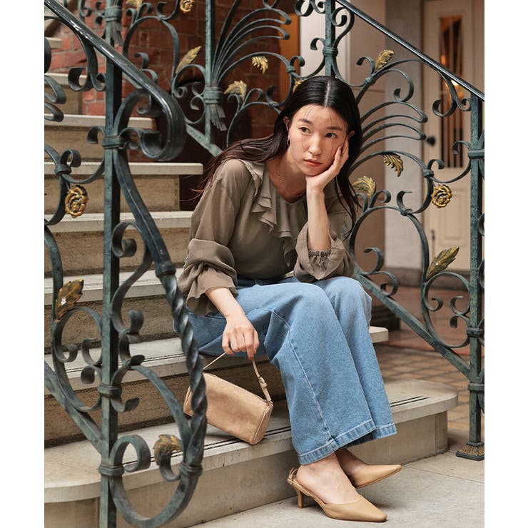 ラッフルフリルシアーブラウス | titivate | 詳細画像21 