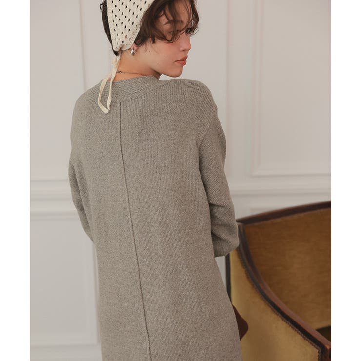 ウェーブネックニットワンピース | titivate | 詳細画像17 