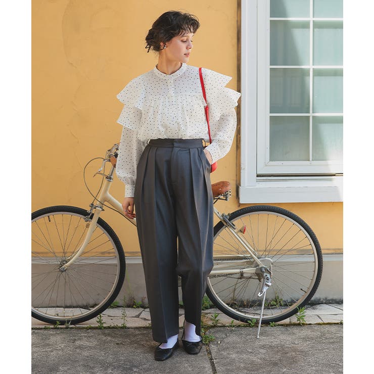 スリーブフレアデザインギャザーブラウス | titivate | 詳細画像20 