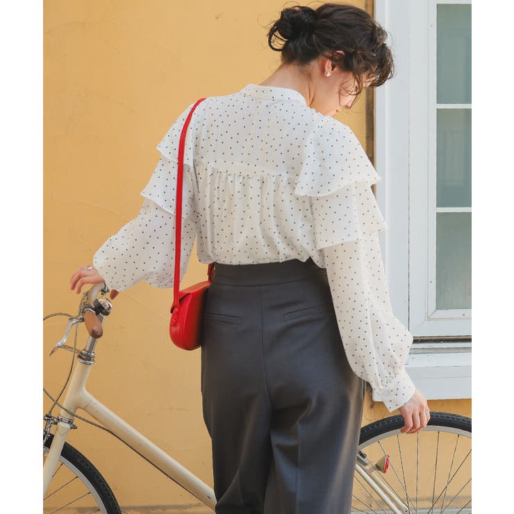 スリーブフレアデザインギャザーブラウス | titivate | 詳細画像22 