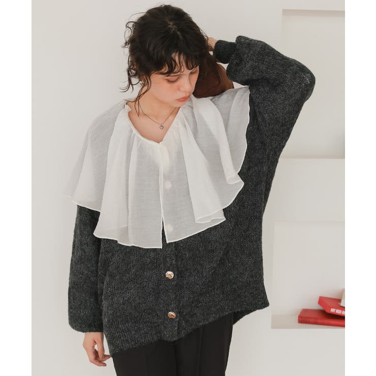 モヘアライクシアーニットカーディガン | titivate | 詳細画像27 