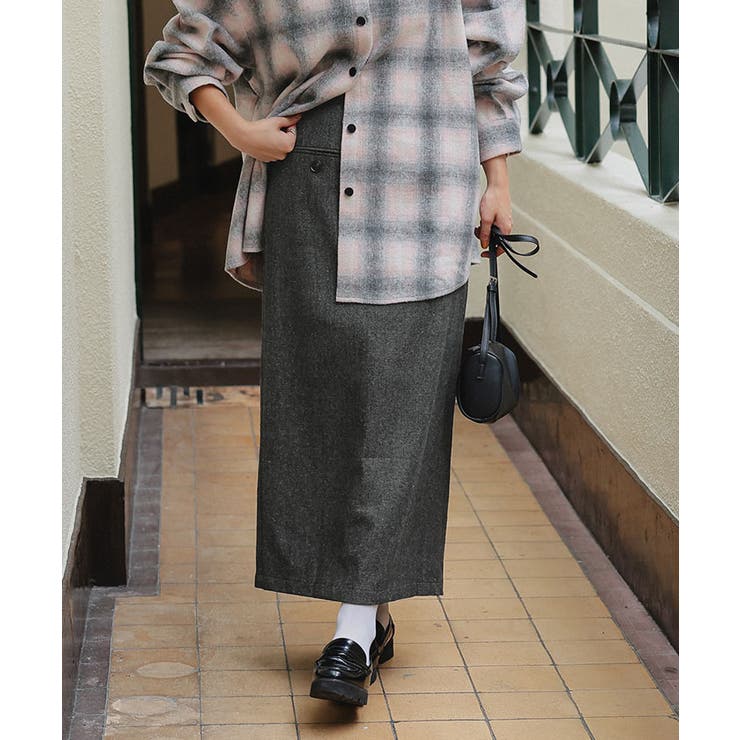 ツイードIラインスカート | titivate | 詳細画像16 