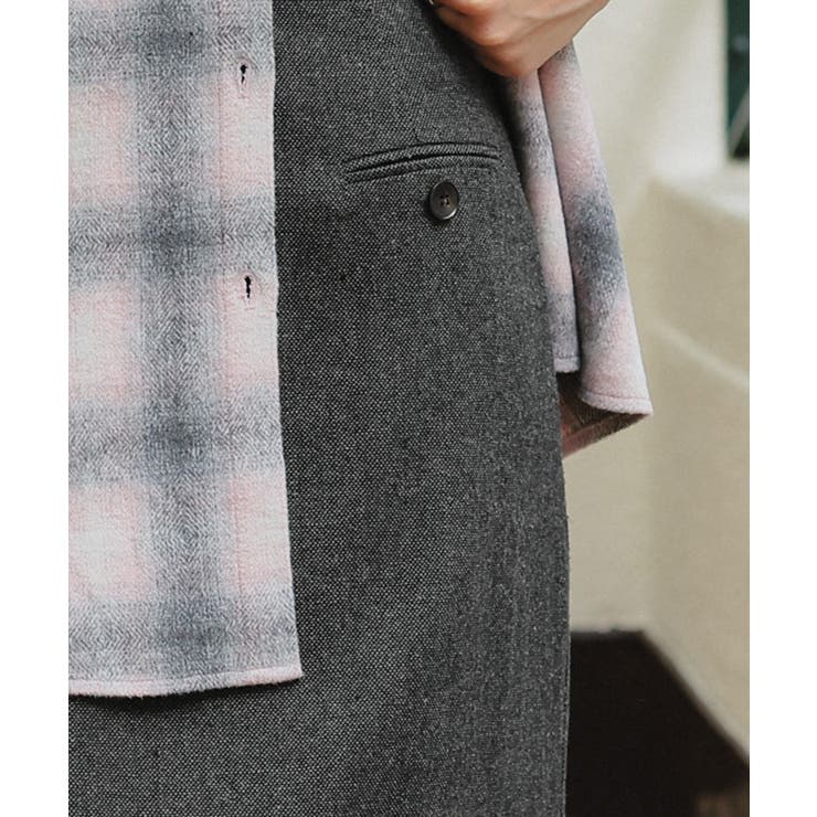 ツイードIラインスカート | titivate | 詳細画像17 