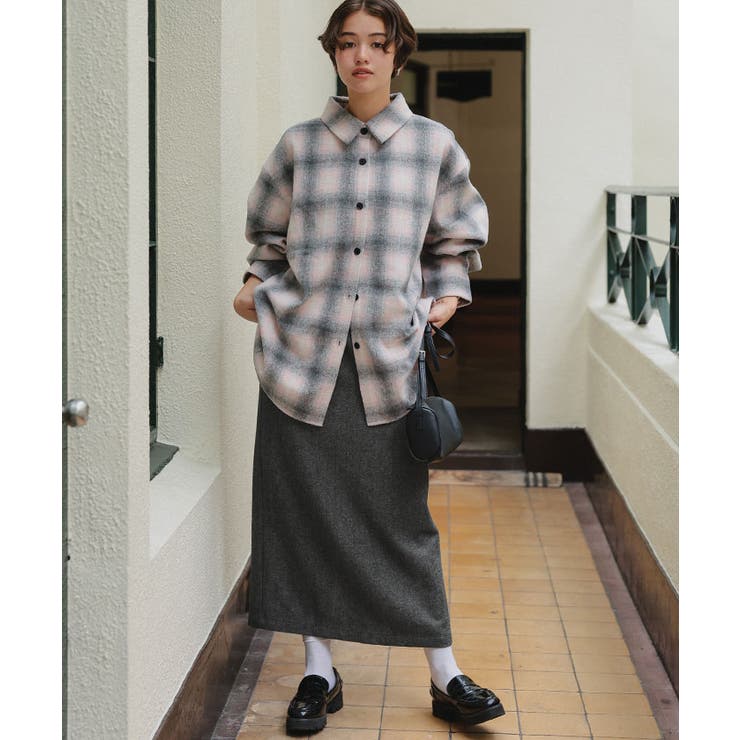 ツイードIラインスカート | titivate | 詳細画像20 