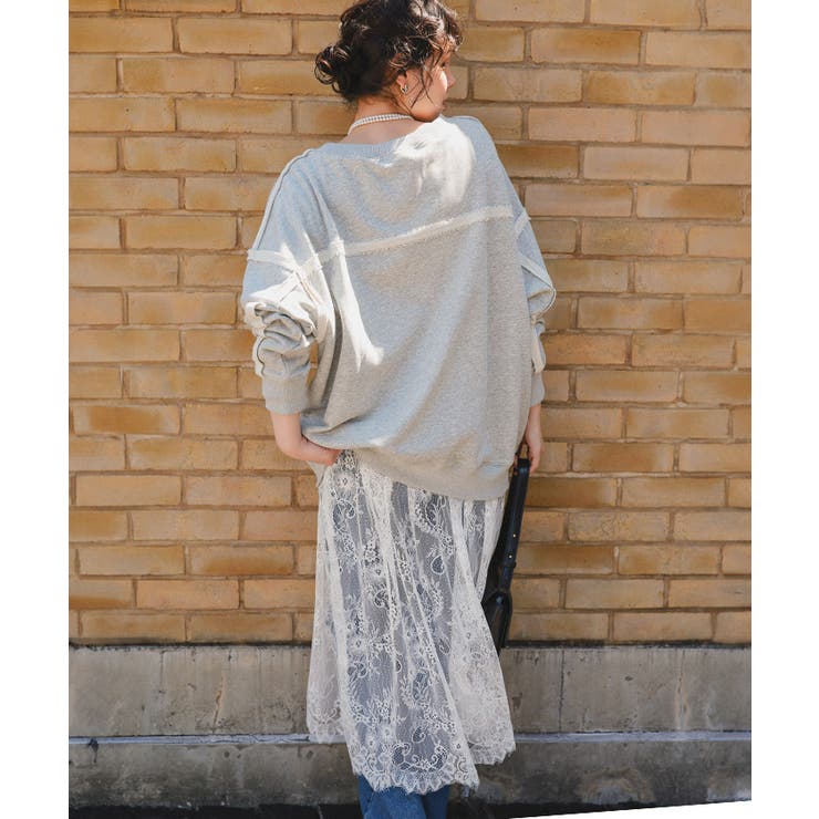 レースドッキングワンピース | titivate | 詳細画像10 