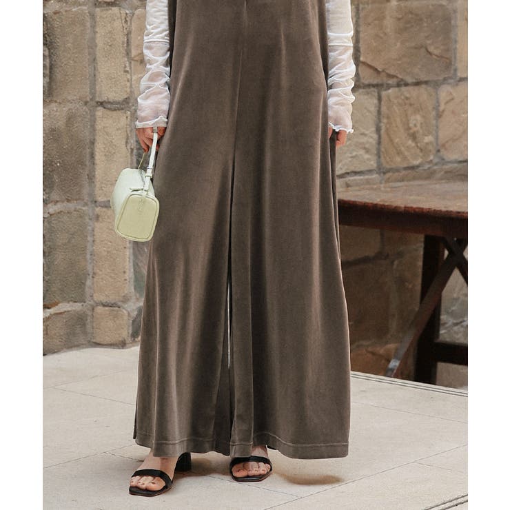 前後2wayベロアオールインワン | titivate | 詳細画像17 