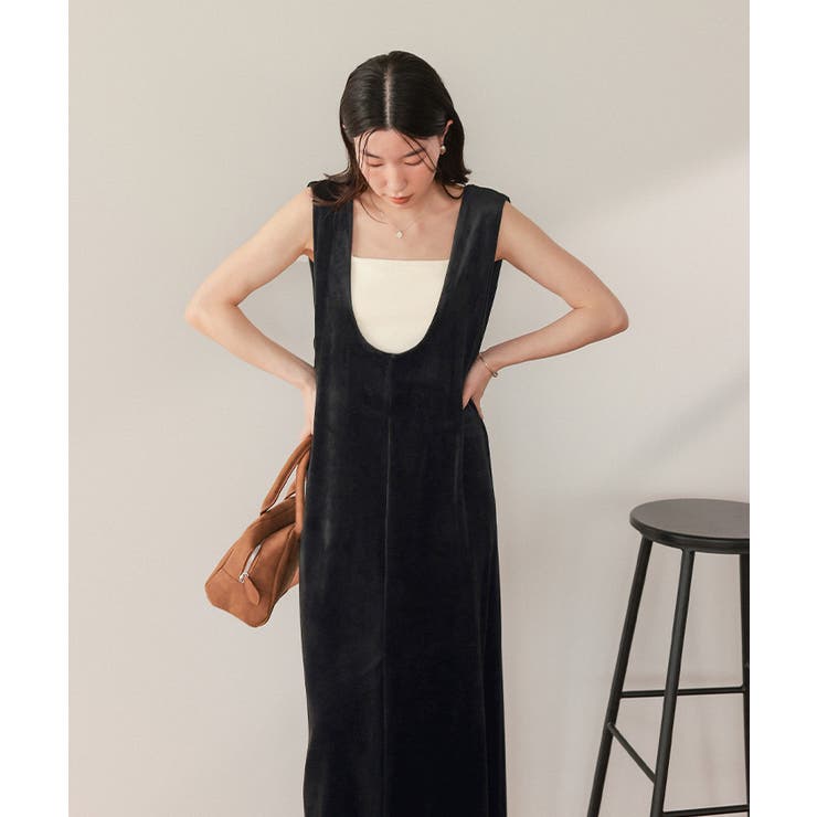 前後2wayベロアオールインワン | titivate | 詳細画像24 