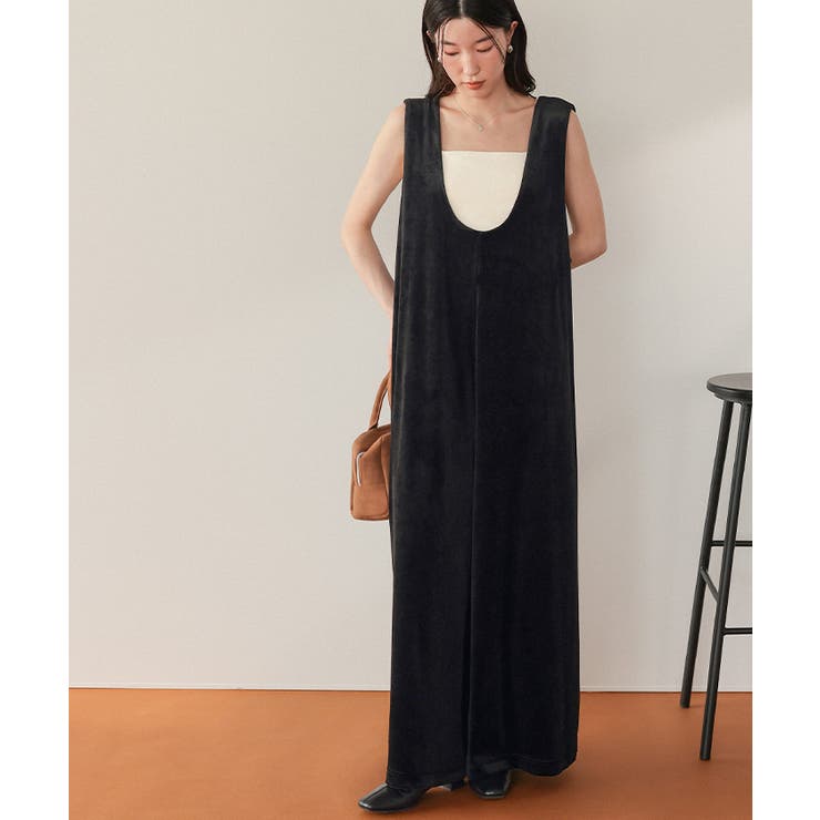 前後2wayベロアオールインワン | titivate | 詳細画像27 