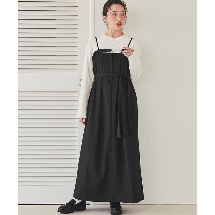 タックデザインキャミソールワンピース | titivate | 詳細画像30 