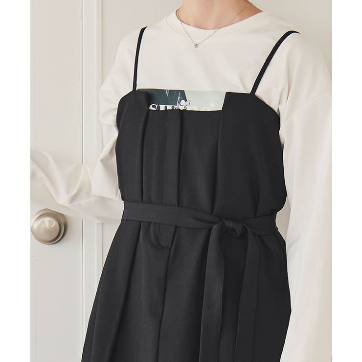 タックデザインキャミソールワンピース | titivate | 詳細画像10 