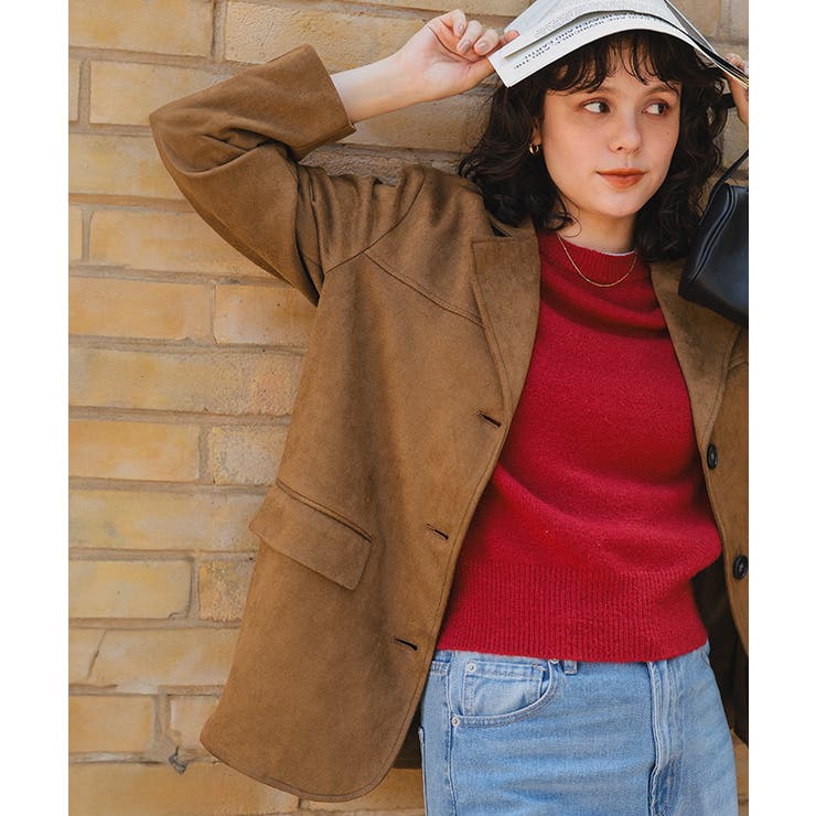 フェイクスエードジャケット | titivate | 詳細画像5 