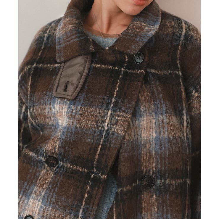 2wayカラーミドルシャギーコート | titivate | 詳細画像10 