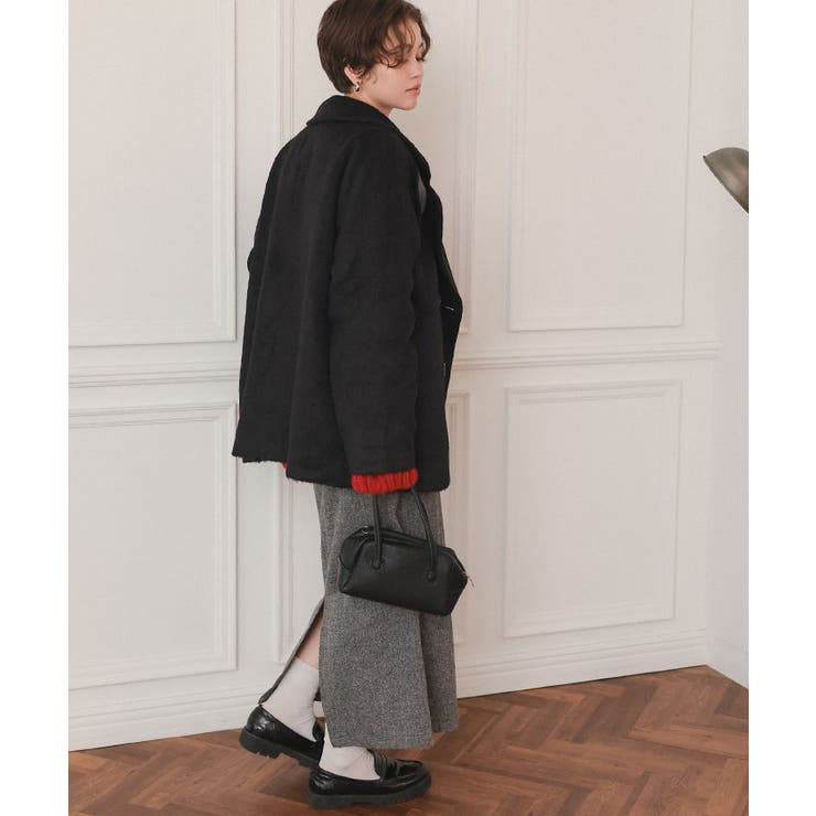 2wayカラーミドルシャギーコート | titivate | 詳細画像19 