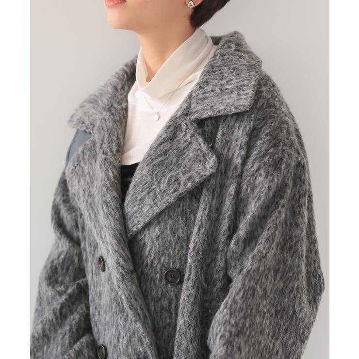 2wayカラーミドルシャギーコート | titivate | 詳細画像22 