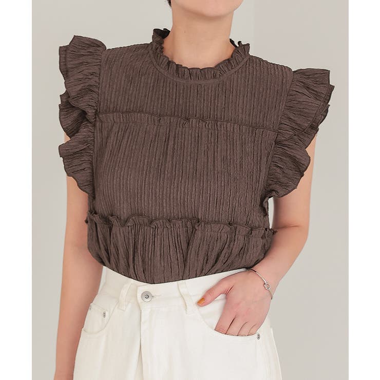 ティアードフリルブラウス | titivate | 詳細画像6 