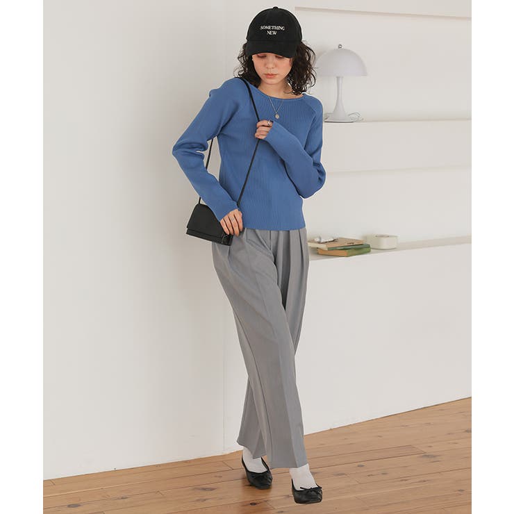 前後2wayダブルジップニットプルオーバー | titivate | 詳細画像31 