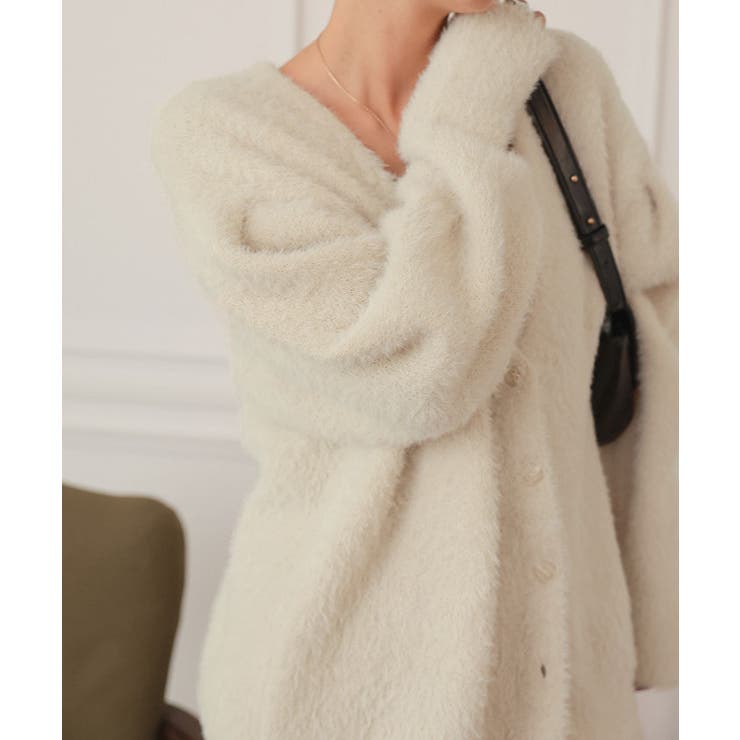 ミニシャギーニットカーディガン | titivate | 詳細画像25 