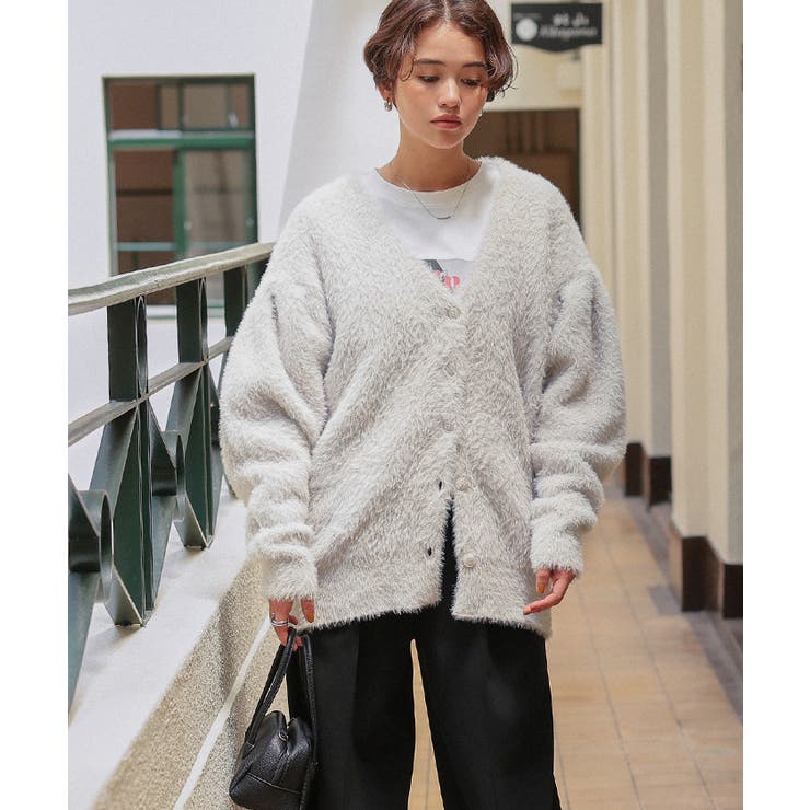 ミニシャギーニットカーディガン | titivate | 詳細画像26 