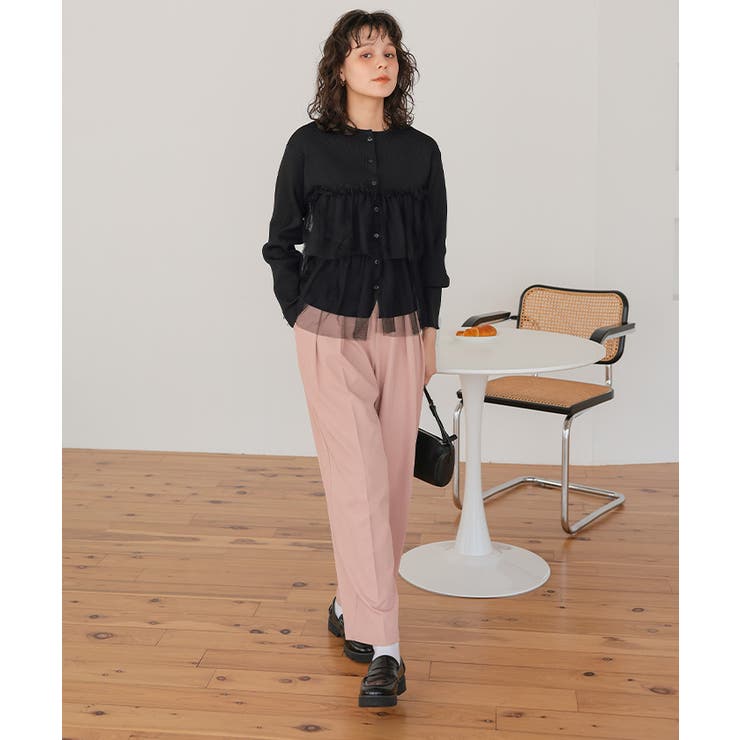 ティアードフリルニットカーディガン | titivate | 詳細画像32 