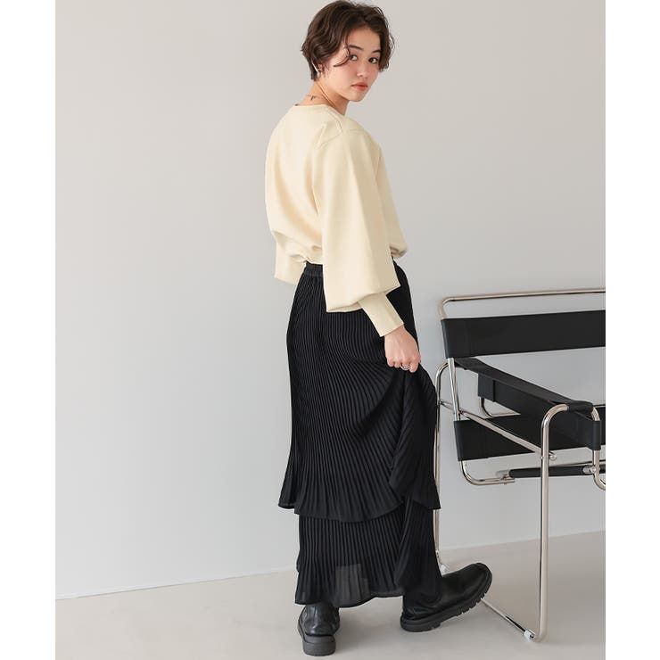 細見え立体ニットプルオーバー | titivate | 詳細画像18 