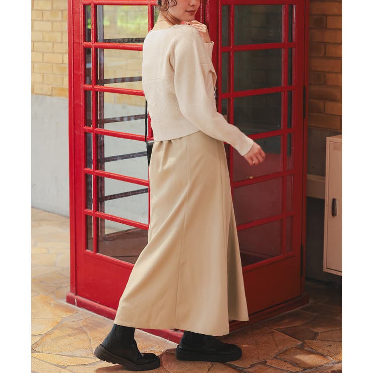 クロスデザインニット付きキャミソールワンピース | titivate | 詳細画像4 