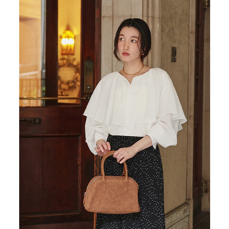 ビッグフリルカラーブラウス | titivate | 詳細画像3 