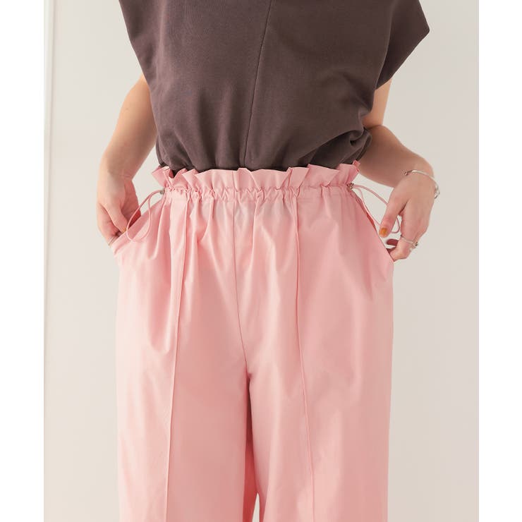 撥水ドローストリングイージーパンツ | titivate | 詳細画像20 