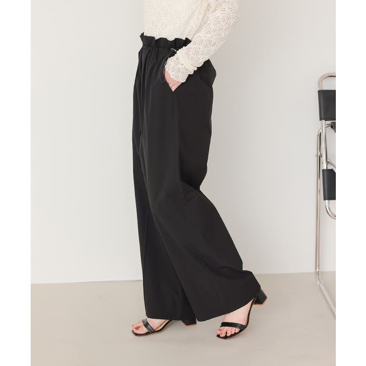 撥水ドローストリングイージーパンツ | titivate | 詳細画像9 