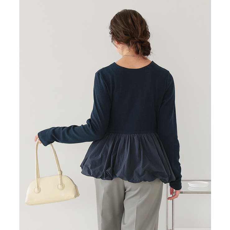 バルーンシルエット長袖トップス | titivate | 詳細画像18 
