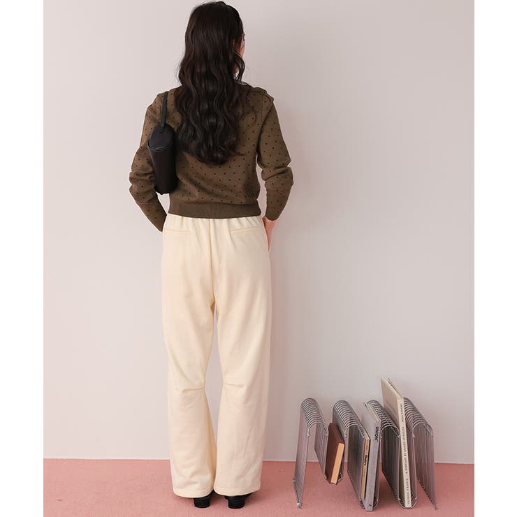 ドットジャガードニットカーディガン | titivate | 詳細画像4 