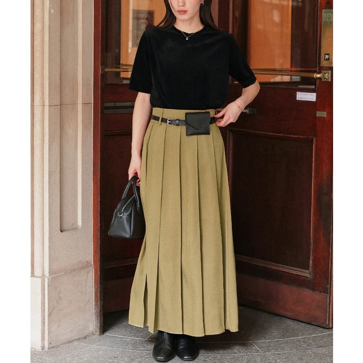 サイドスリットプリーツスカート | titivate | 詳細画像23 