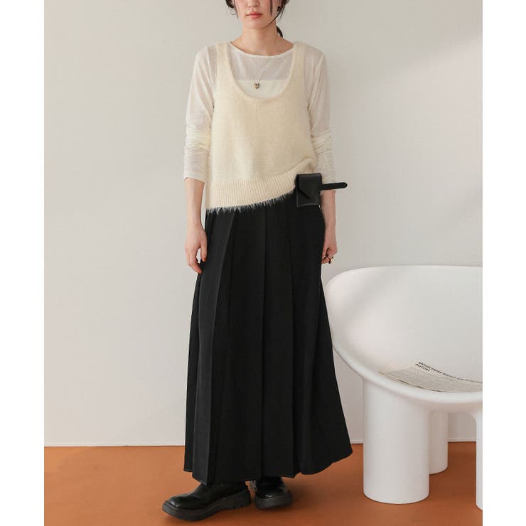 サイドスリットプリーツスカート | titivate | 詳細画像28 