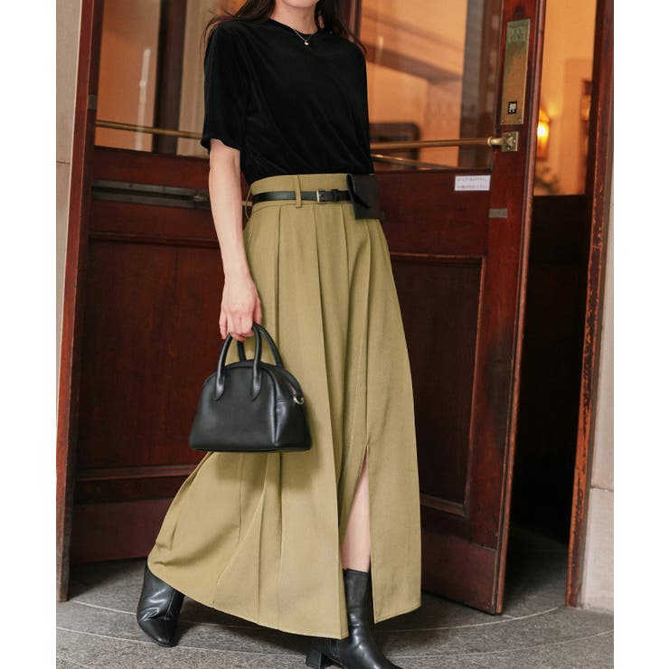 サイドスリットプリーツスカート | titivate | 詳細画像8 