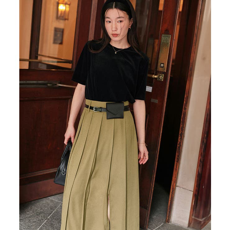 サイドスリットプリーツスカート | titivate | 詳細画像9 