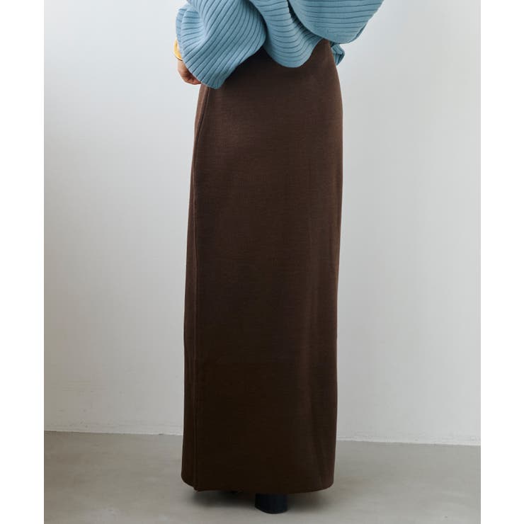 釦デザインIラインニットスカート | titivate | 詳細画像18 