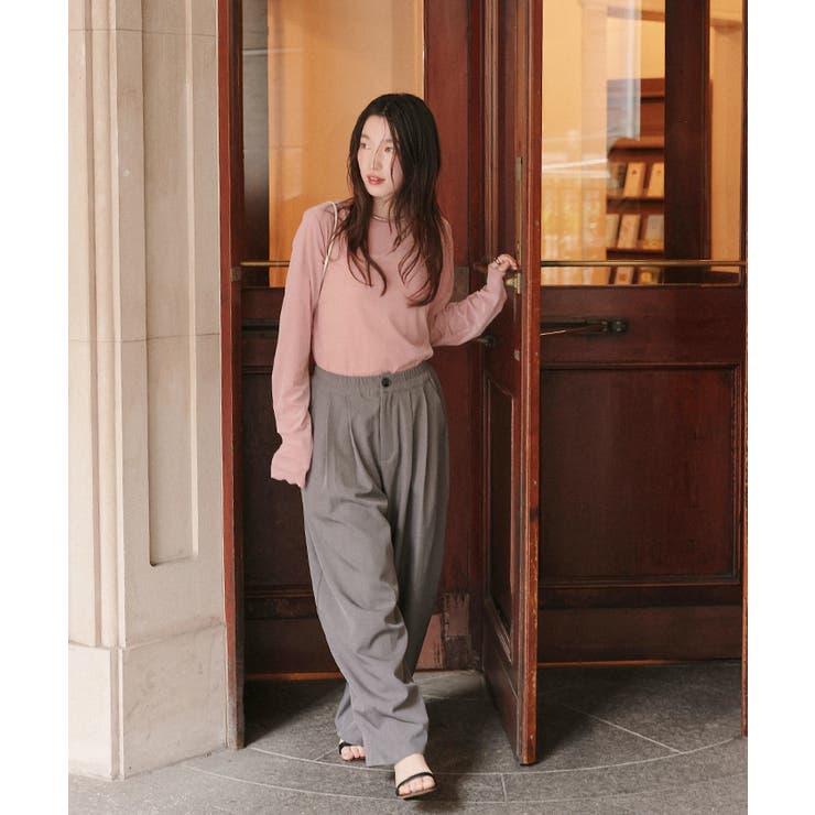 シアーベロアロングTシャツ | titivate | 詳細画像22 