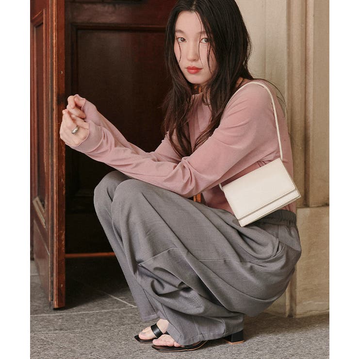 シアーベロアロングTシャツ | titivate | 詳細画像3 