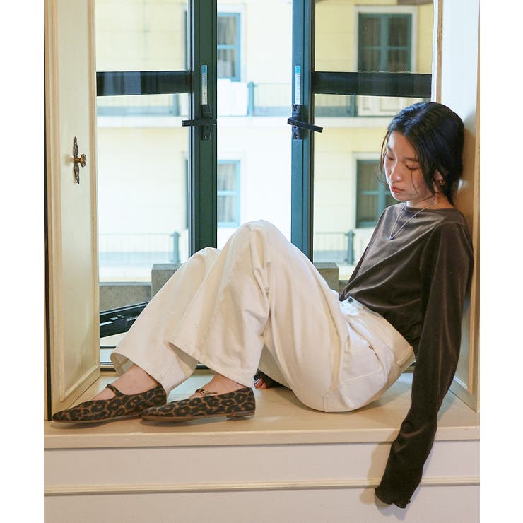 シアーベロアロングTシャツ | titivate | 詳細画像10 