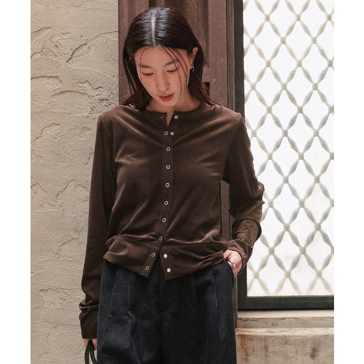 シアーベロアカーディガン | titivate | 詳細画像28 