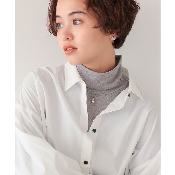 着心地抜群シアーハイネックトップス | titivate | 詳細画像11 