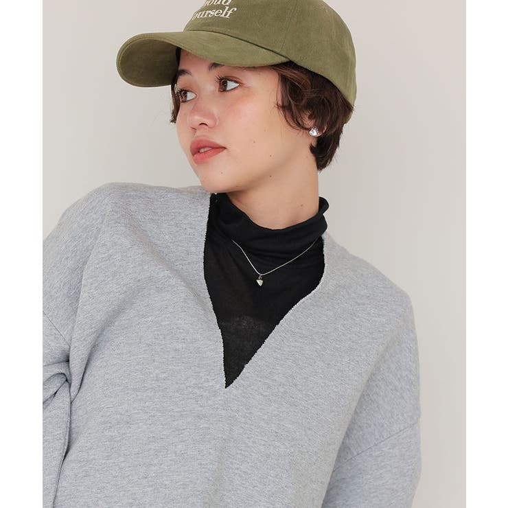 着心地抜群シアーハイネックトップス | titivate | 詳細画像12 