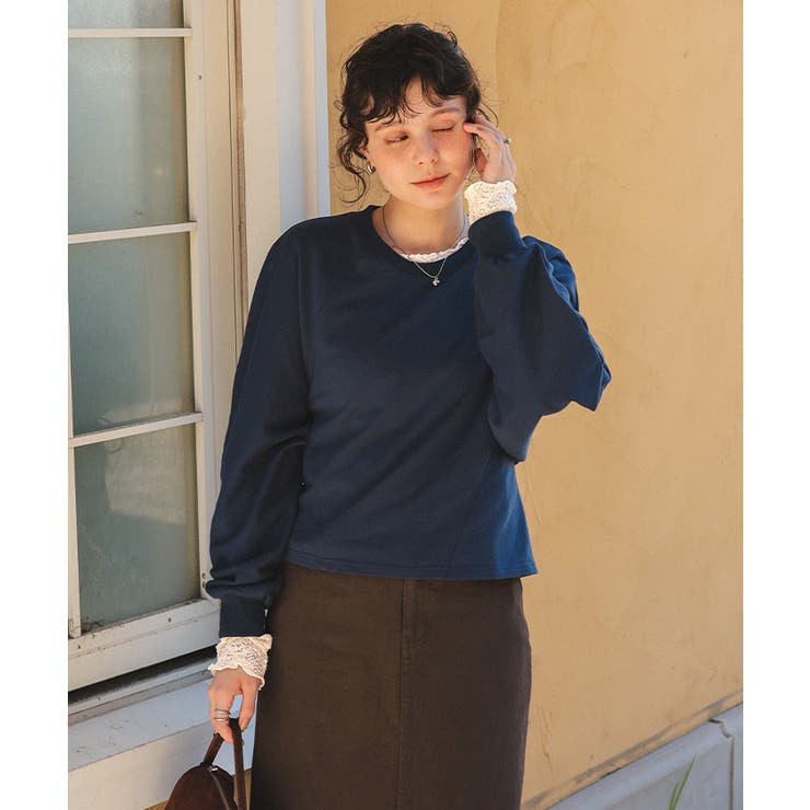 バックオープンデザインプルオーバー | titivate | 詳細画像14 