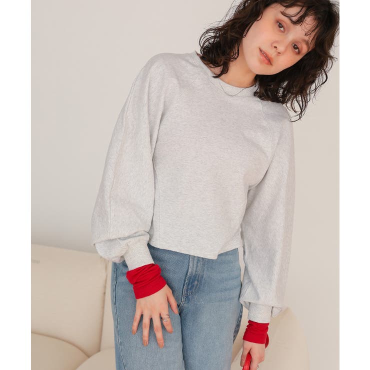 バックオープンデザインプルオーバー | titivate | 詳細画像18 