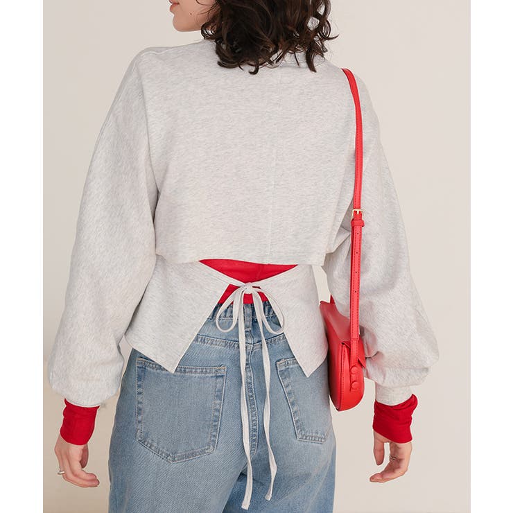 バックオープンデザインプルオーバー | titivate | 詳細画像21 