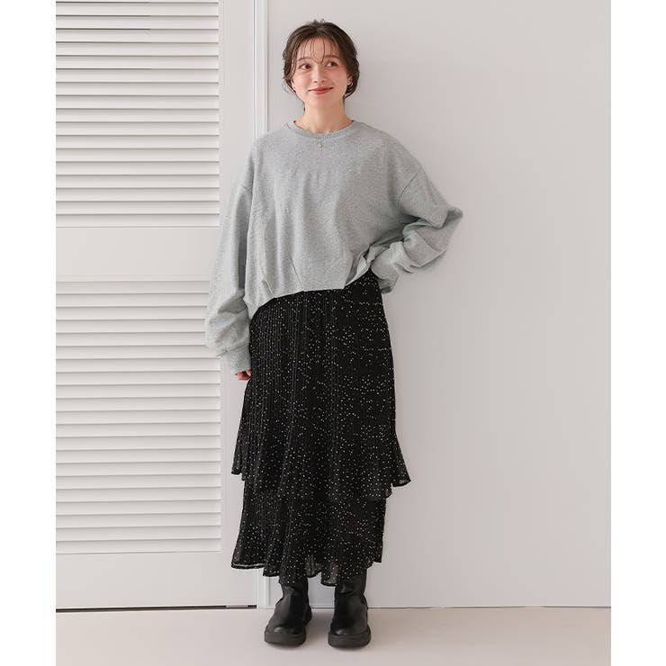 ボリュームスリーブバルーンスウェットトップス | titivate | 詳細画像29 