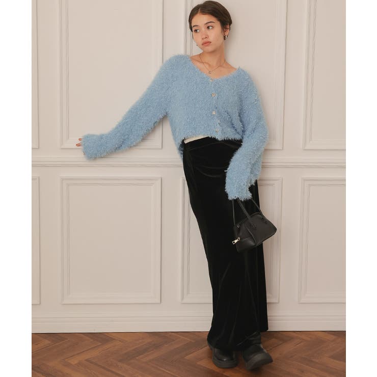 リボンヤーンニットカーディガン | titivate | 詳細画像29 