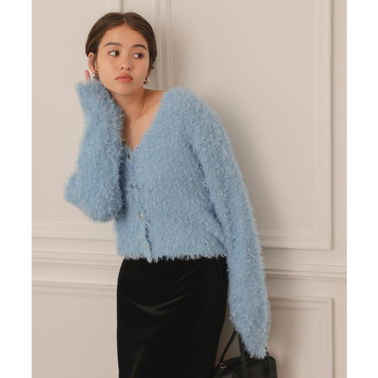 リボンヤーンニットカーディガン | titivate | 詳細画像13 