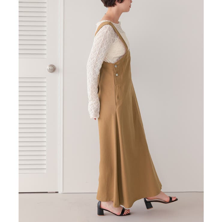 フレアシルエットジャンパースカート | titivate | 詳細画像7 