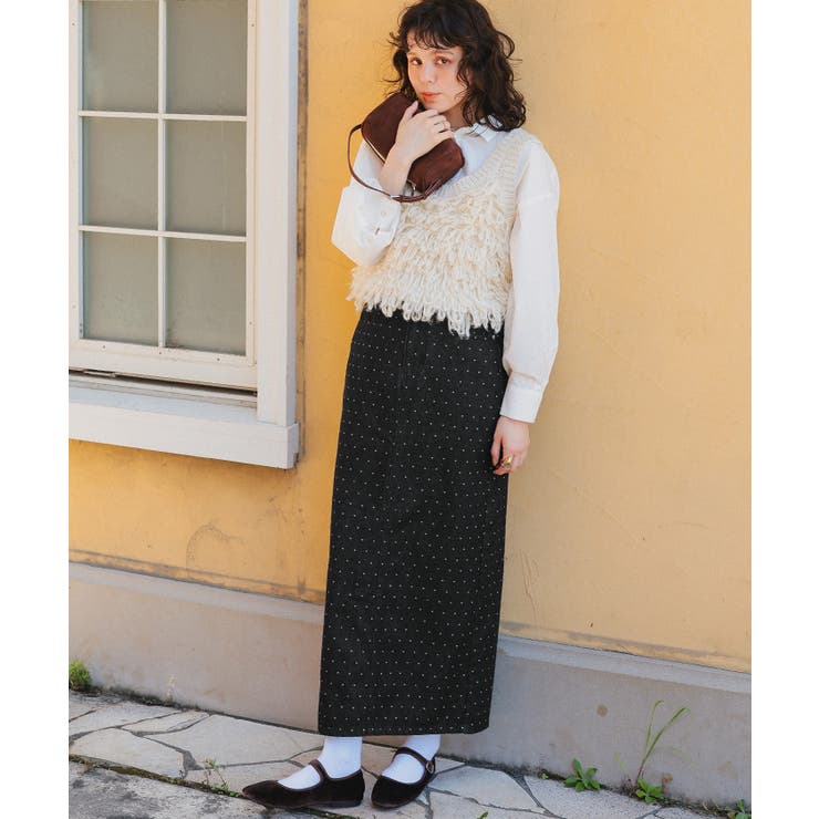 美ラインシルエットデニムスカート | titivate | 詳細画像2 